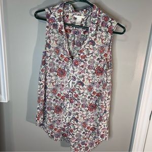 H&M Shear button down